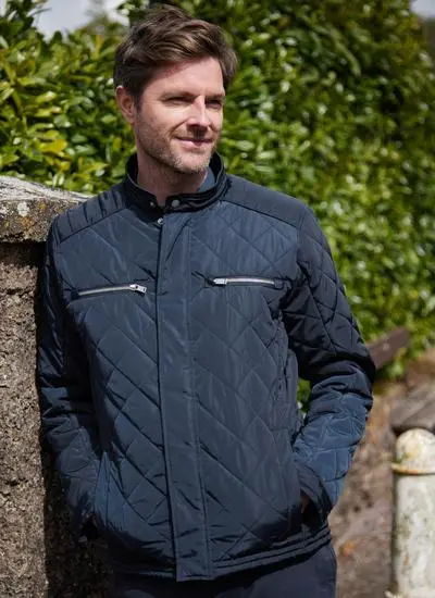 Blarney Quilted Zip Jacket